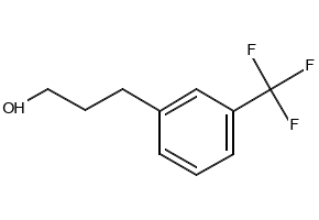 3-(3'-Trifluoromethylphenyl)propanol structure, CAS 78573-45-2