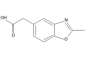 (1,3-Benzoxazol-2-yl)acetic acid structure, CAS 78756-98-6
