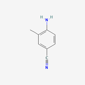 4-Amino-3-methylbenzonitrile structure, CAS 78881-21-7