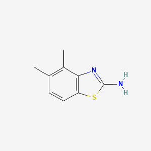 4,5-Dimethylbenzothiazol-2-amine structure, CAS 79050-49-0