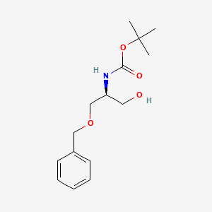 N-Boc-(S)-2-amino-3-benzyloxy-1-propanol structure, CAS 79069-15-1