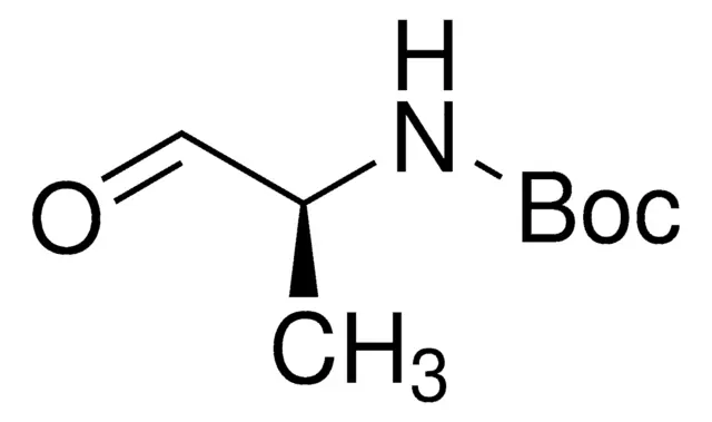 Boc-L-alaninal structure, CAS 79069-50-4