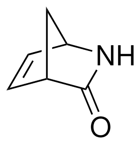 (1R,4S)-2-Azabicyclo[2.2.1]hept-5-en-3-one structure, CAS 79200-56-9