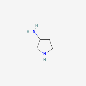 3-Aminopyrrolidine structure, CAS 79286-79-6