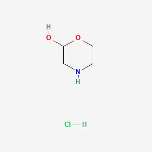 2-Morpholinol hydrochloride structure, CAS 79323-24-3