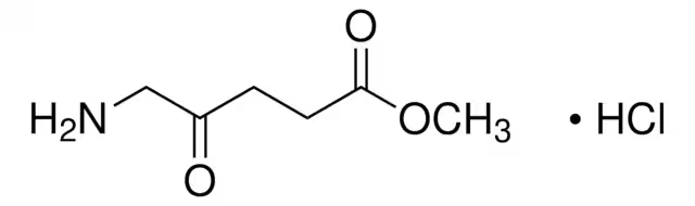 5-Aminolevulinic acid methyl ester hydrochloride structure, CAS 79416-27-6