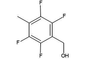 2,3,5,6-Tetrafluoro-4-methylbenzyl alcohol structure, CAS 79538-03-7