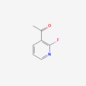 3-Acetyl-2-fluoropyridine structure, CAS 79574-70-2