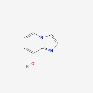 2-Methylimidazo[1,2-a]pyridin-8-ol structure, CAS 79707-11-2