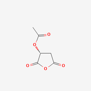 (R)-(+)-2-Acetoxysuccinic anhydride structure, CAS 79814-40-7