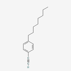 4-Octylphenylacetylene structure, CAS 79887-13-1