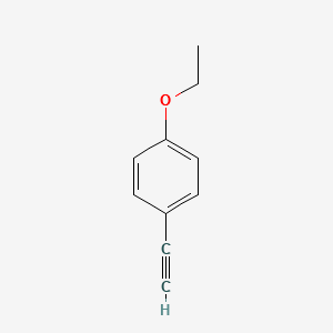 4-Ethoxyphenylacetylene structure, CAS 79887-14-2