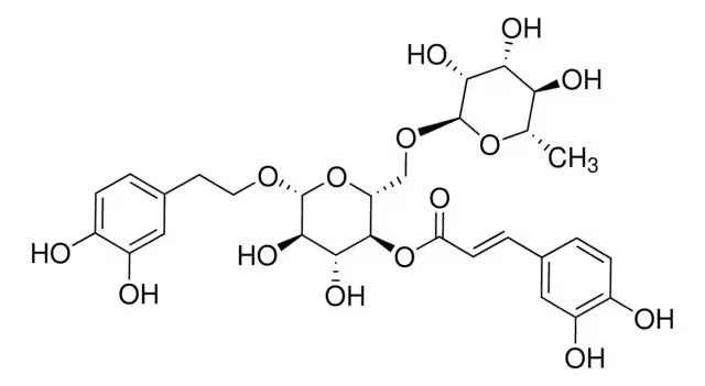 Forsythoside A structure, CAS 79916-77-1