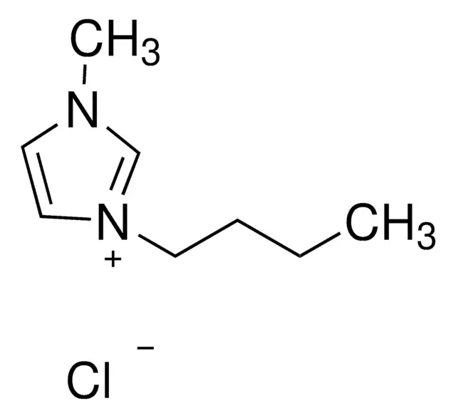 1-Butyl-3-methylimidazolium chloride structure, CAS 79917-90-1
