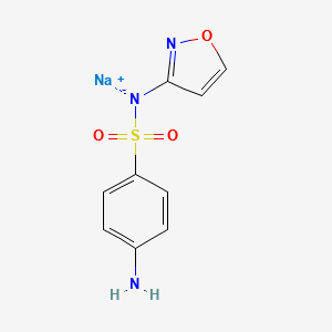 Sulfisozole sodium structure, CAS 79921-43-0