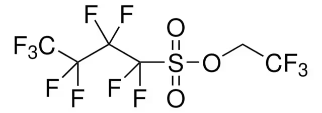 2,2,2-Trifluoroethyl perfluorobutylsulfonate structure, CAS 79963-95-4