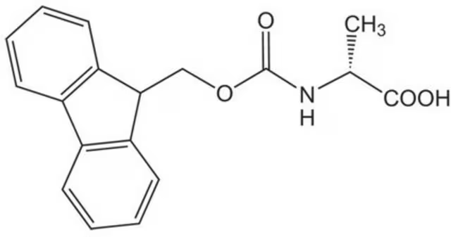 Fmoc-D-alanine structure, CAS 79990-15-1