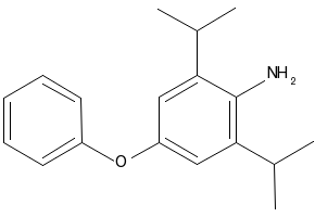 4-Phenoxy-2,6-diisopropylaniline structure, CAS 80058-85-1