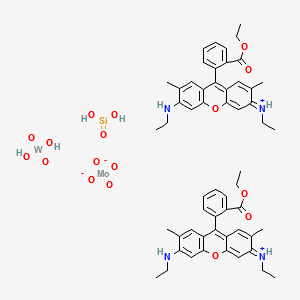 Pigment Red 81:1 structure, CAS 80083-40-5