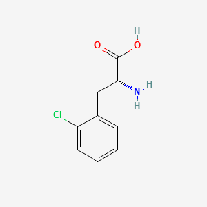 2-Chloro-D-phenylalanine structure, CAS 80126-50-7