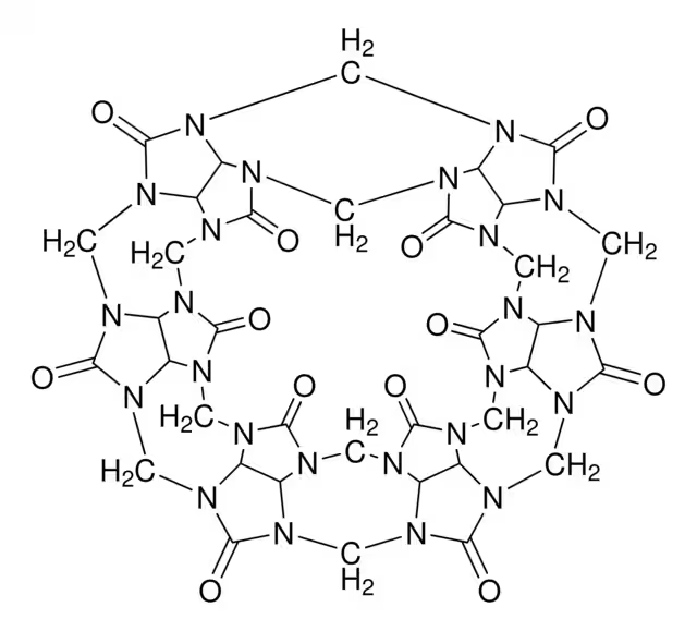 Cucurbit[6]uril hydrate structure, CAS 80262-44-8