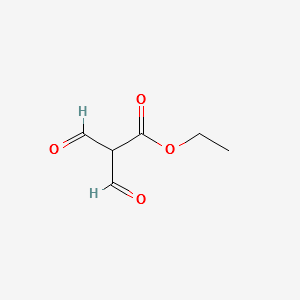 2-Formyl-3-oxo-propanoic acid ethyl ester structure, CAS 80370-42-9
