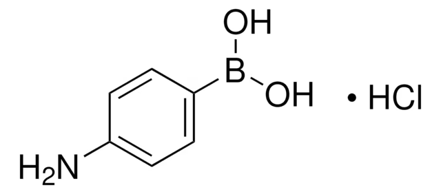 4-Aminophenylboronic acid hydrochloride structure, CAS 80460-73-7