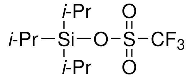 Triisopropylsilyl trifluoromethanesulfonate structure, CAS 80522-42-5