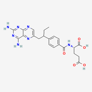 Edatrexate structure, CAS 80576-83-6