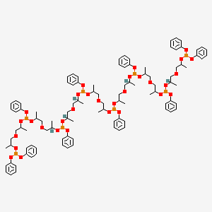Poly(dipropyleneglycol)phenyl phosphite structure, CAS 80584-86-7
