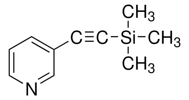 3-[(Trimethylsilyl)ethynyl]pyridine structure, CAS 80673-00-3