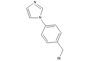4-(Bromomethyl)imidazole structure, CAS 80733-10-4