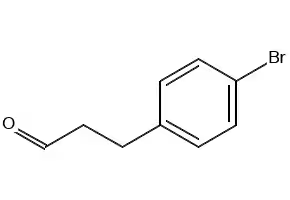 3-(4-Bromophenyl)propionaldehyde structure, CAS 80793-25-5