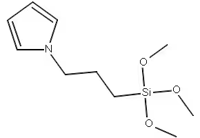 N-(3-Trimethoxysilylpropyl)pyrrole structure, CAS 80906-67-8
