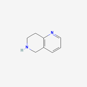 5,6,7,8-Tetrahydro-1,6-naphthyridine structure, CAS 80957-68-2