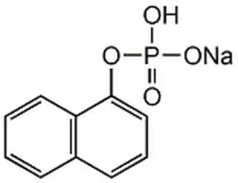 1-Naphthyl phosphate monosodium salt monohydrate structure, CAS 81012-89-7