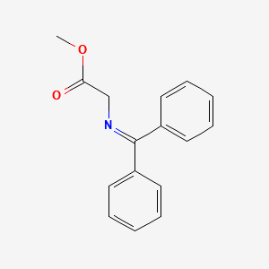 N-(Diphenylmethylene)glycine methyl ester structure, CAS 81167-39-7