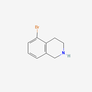 5-Bromo-1,2,3,4-tetrahydroisoquinoline structure, CAS 81237-69-6