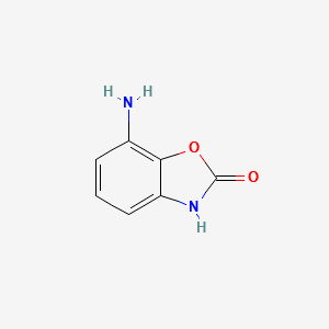 7-Amino-2(3H)-benzoxazolone structure, CAS 81282-60-2