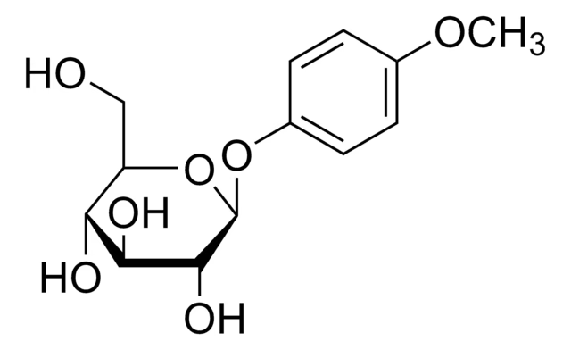 (4-Methoxyphenyl)methyl beta-D-glucopyranoside structure, CAS 81381-72-8