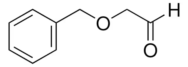 BENZYLOXYACETALDEHYDE structure, CAS 60656-87-3