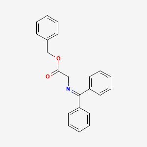 N-(Diphenylmethylene)glycine benzyl ester structure, CAS 81477-91-0