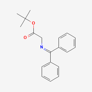 N-(Diphenylmethylene)glycerine tert-butyl ester structure, CAS 81477-94-3