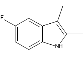 2,3-Dimethyl-5-(trifluoromethyl)-1H-indole structure, CAS 81558-19-2