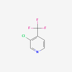 3-Chloro-4-(trifluoromethyl)pyridine structure, CAS 81565-19-7
