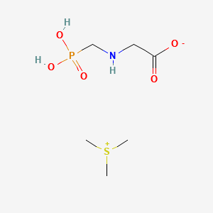 Glyphosphate-trimesium structure, CAS 81591-81-3