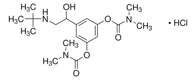 Bambuterol hydrochloride structure, CAS 81732-46-9