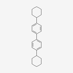 4,4'-Dicyclohexylbiphenyl structure, CAS 81937-29-3