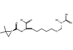 Cilastatin structure, CAS 82009-34-5