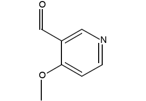 4-Methoxy-3-pyridinecarboxaldehyde structure, CAS 82257-15-6
